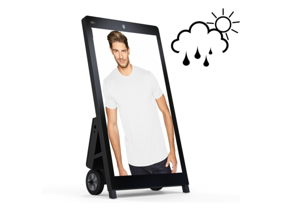 Moveable Digital LCD Kiosk